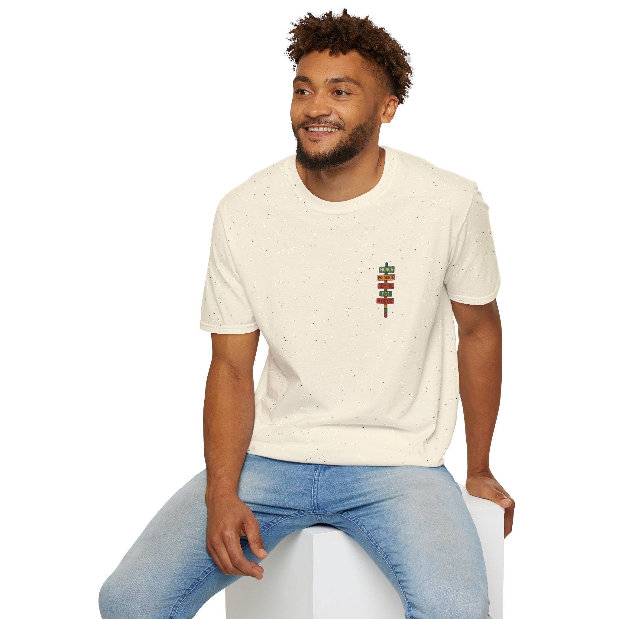 Camiseta Até O Sol - "Nunca Foi Sorte, Sempre Foi Deus"