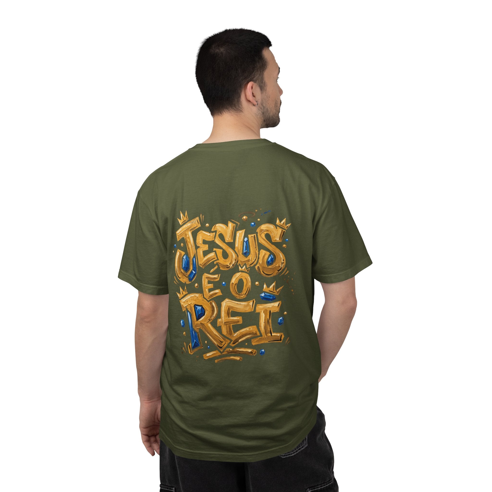 Camiseta "Jesus é o Rei"