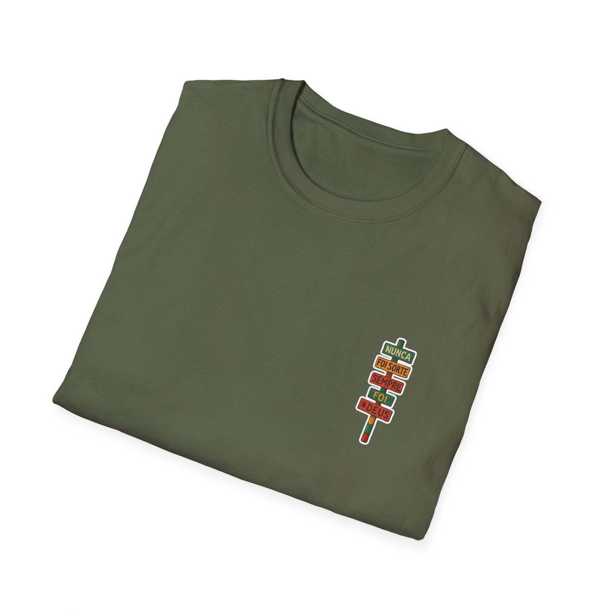Camiseta Até O Sol - "Nunca Foi Sorte, Sempre Foi Deus"