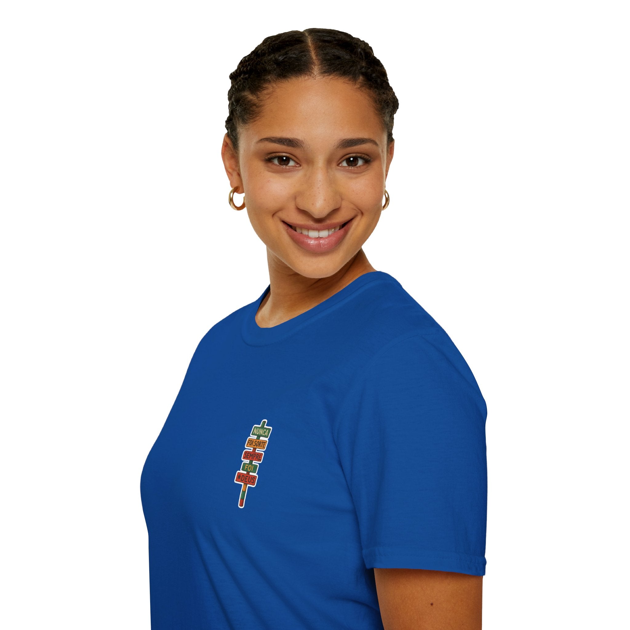 Camiseta Até O Sol - "Nunca Foi Sorte, Sempre Foi Deus"