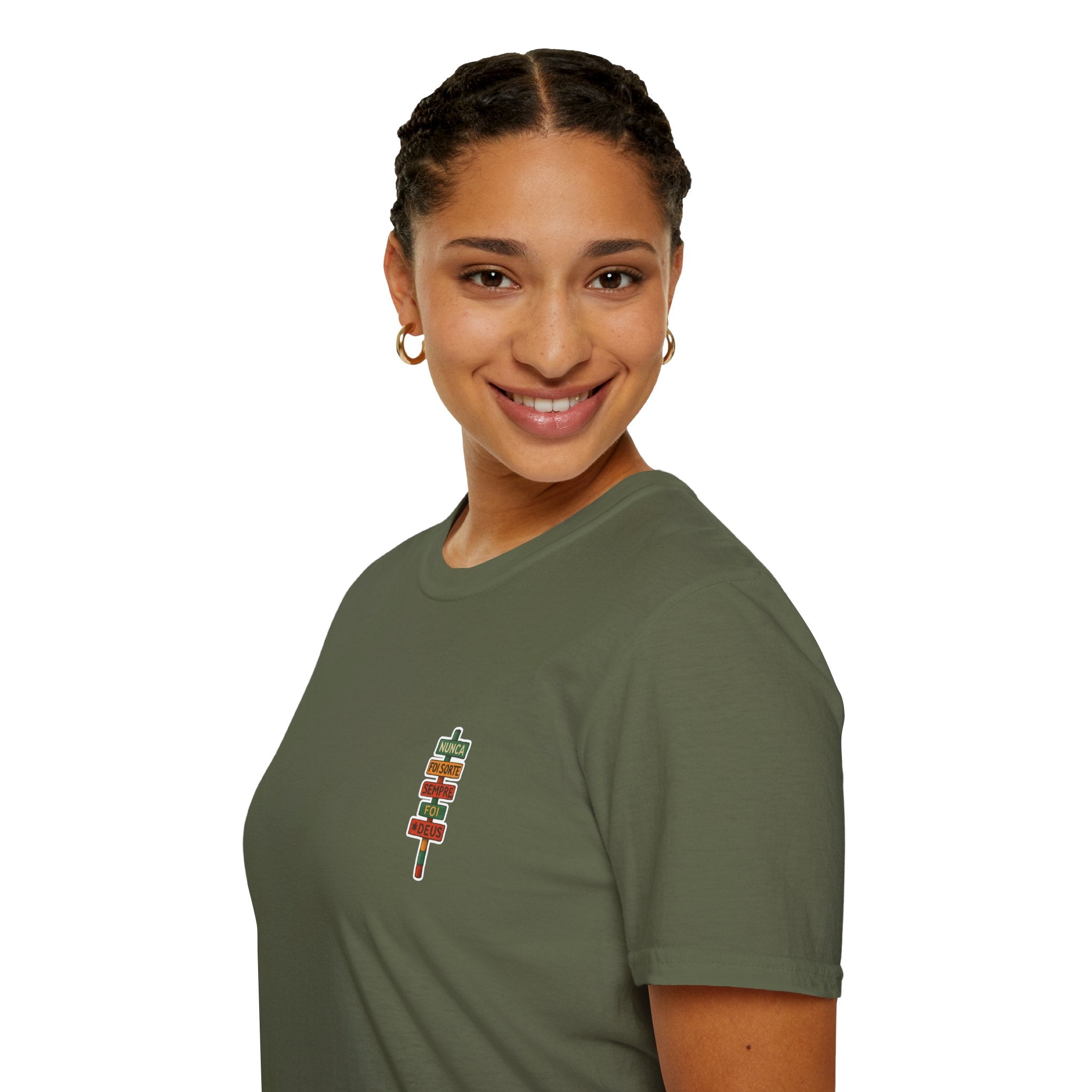 Camiseta Até O Sol - "Nunca Foi Sorte, Sempre Foi Deus"