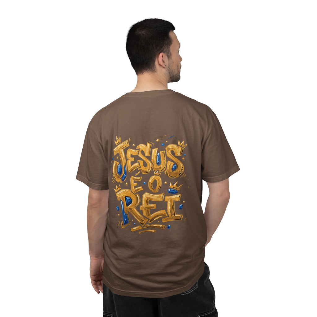 Camiseta "Jesus é o Rei"