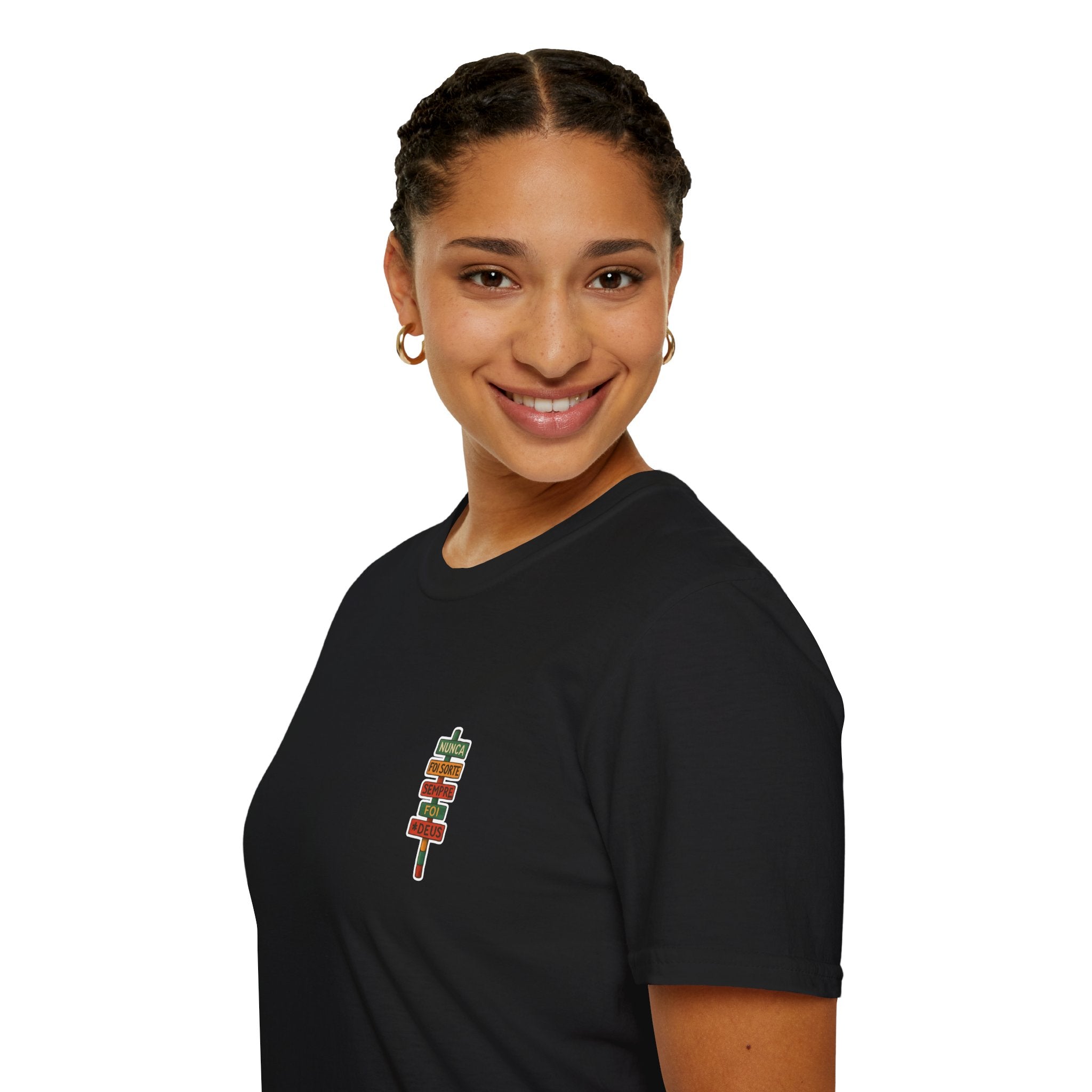 Camiseta Até O Sol - "Nunca Foi Sorte, Sempre Foi Deus"