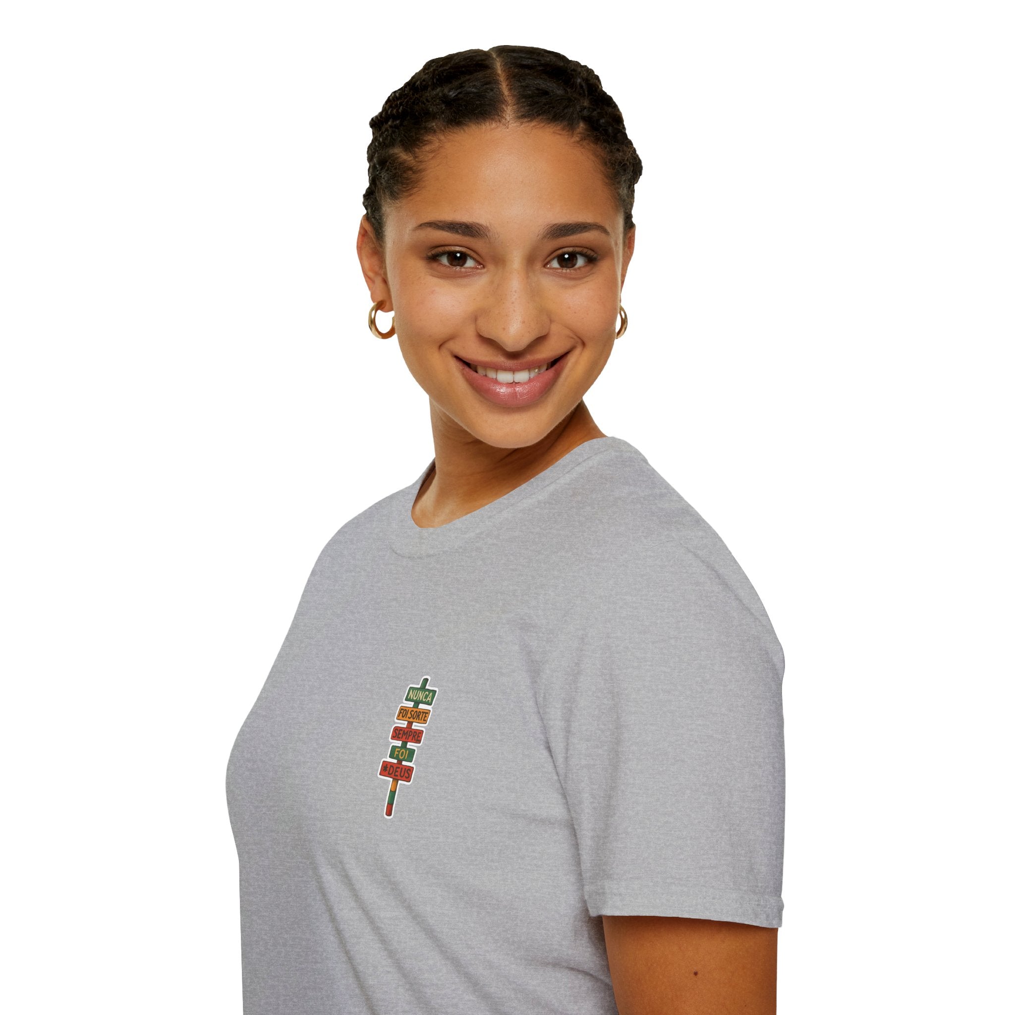 Camiseta Até O Sol - "Nunca Foi Sorte, Sempre Foi Deus"