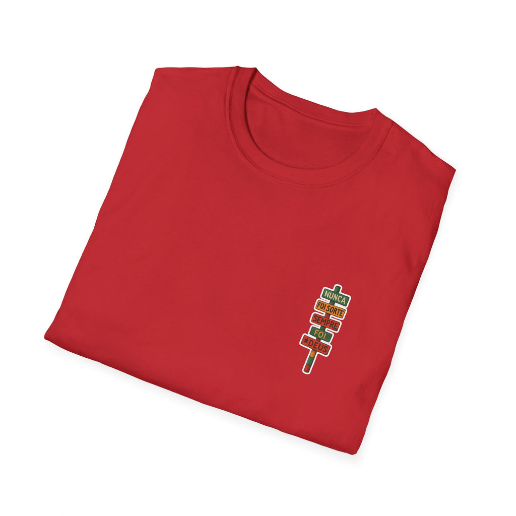 Camiseta Até O Sol - "Nunca Foi Sorte, Sempre Foi Deus"