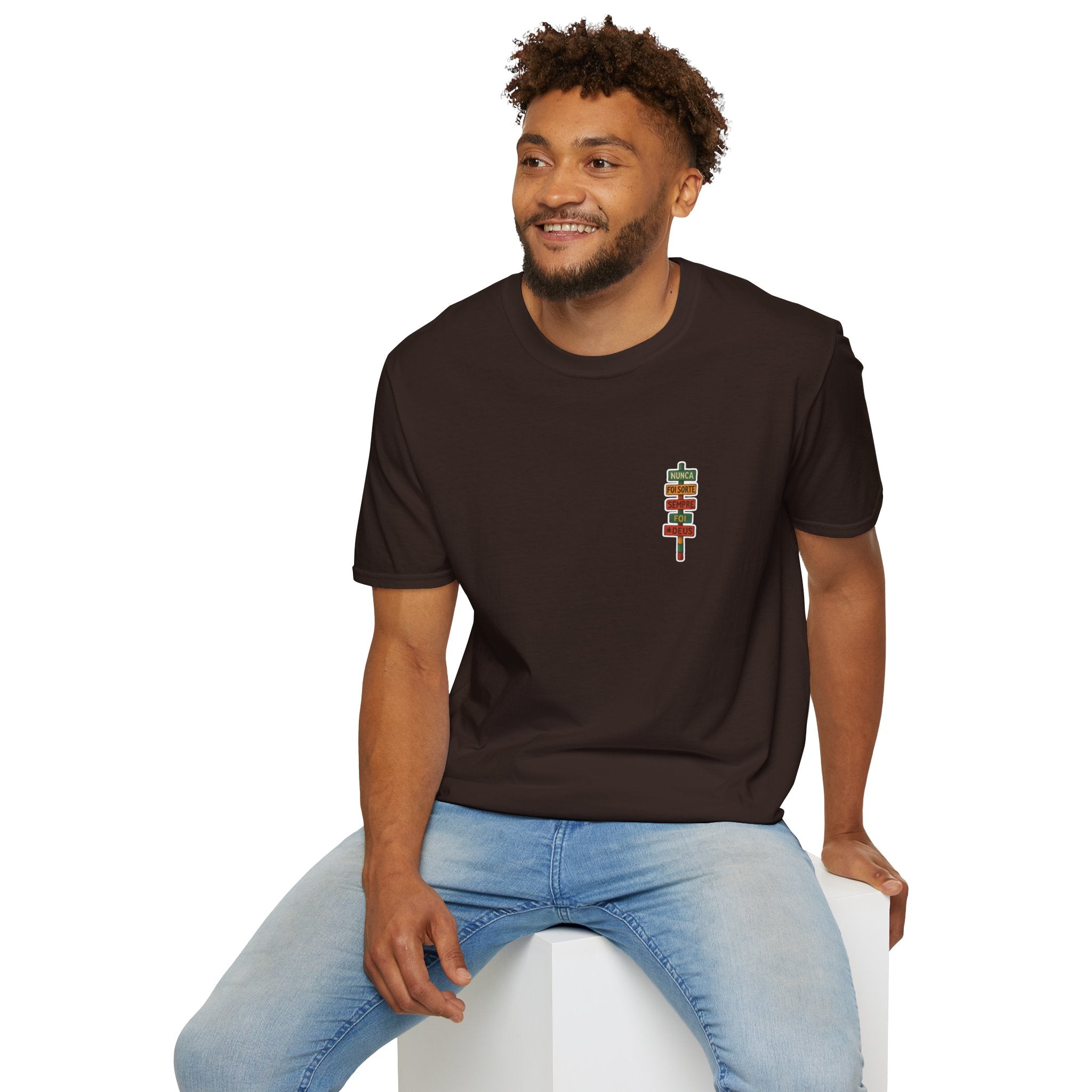 Camiseta Até O Sol - "Nunca Foi Sorte, Sempre Foi Deus"
