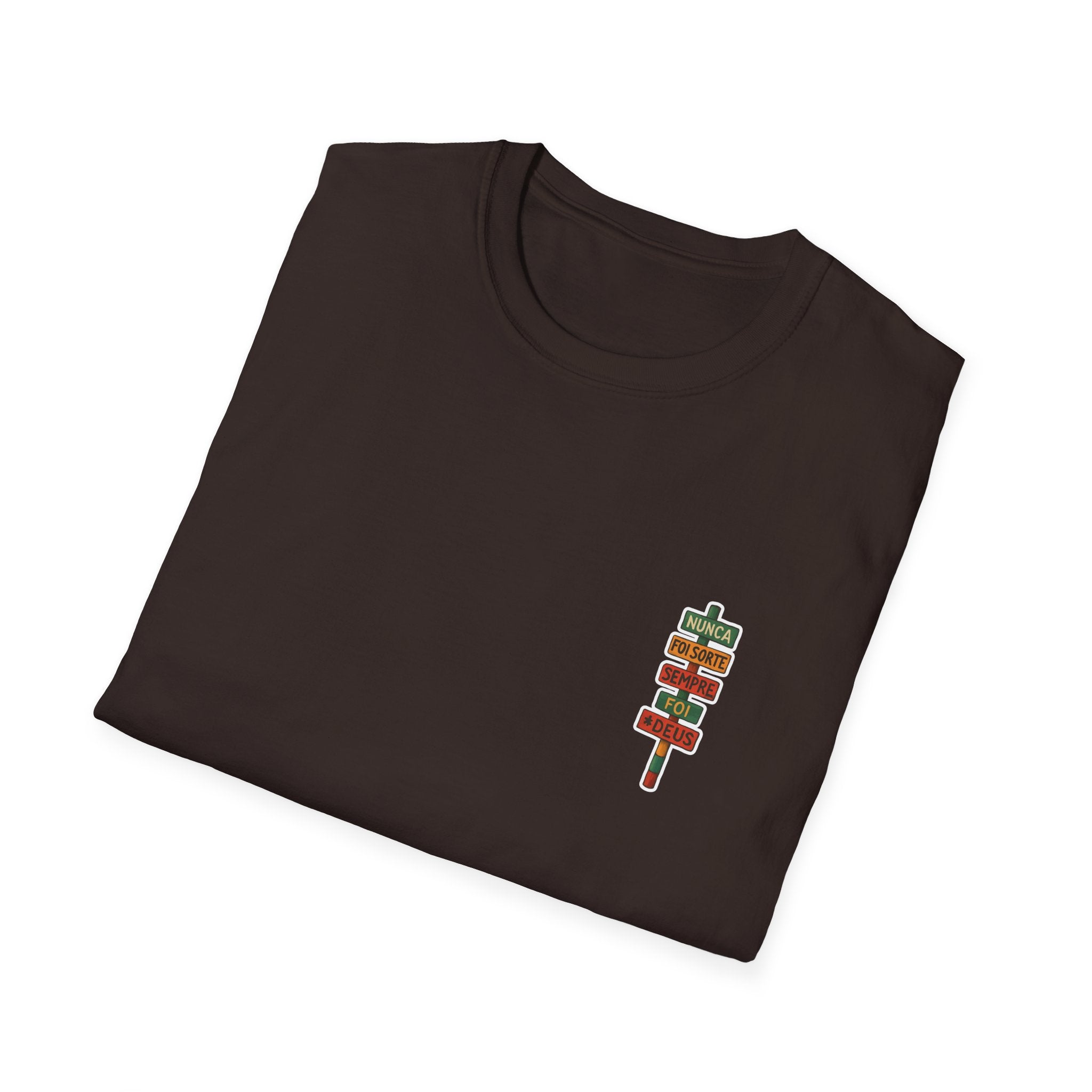 Camiseta Até O Sol - "Nunca Foi Sorte, Sempre Foi Deus"