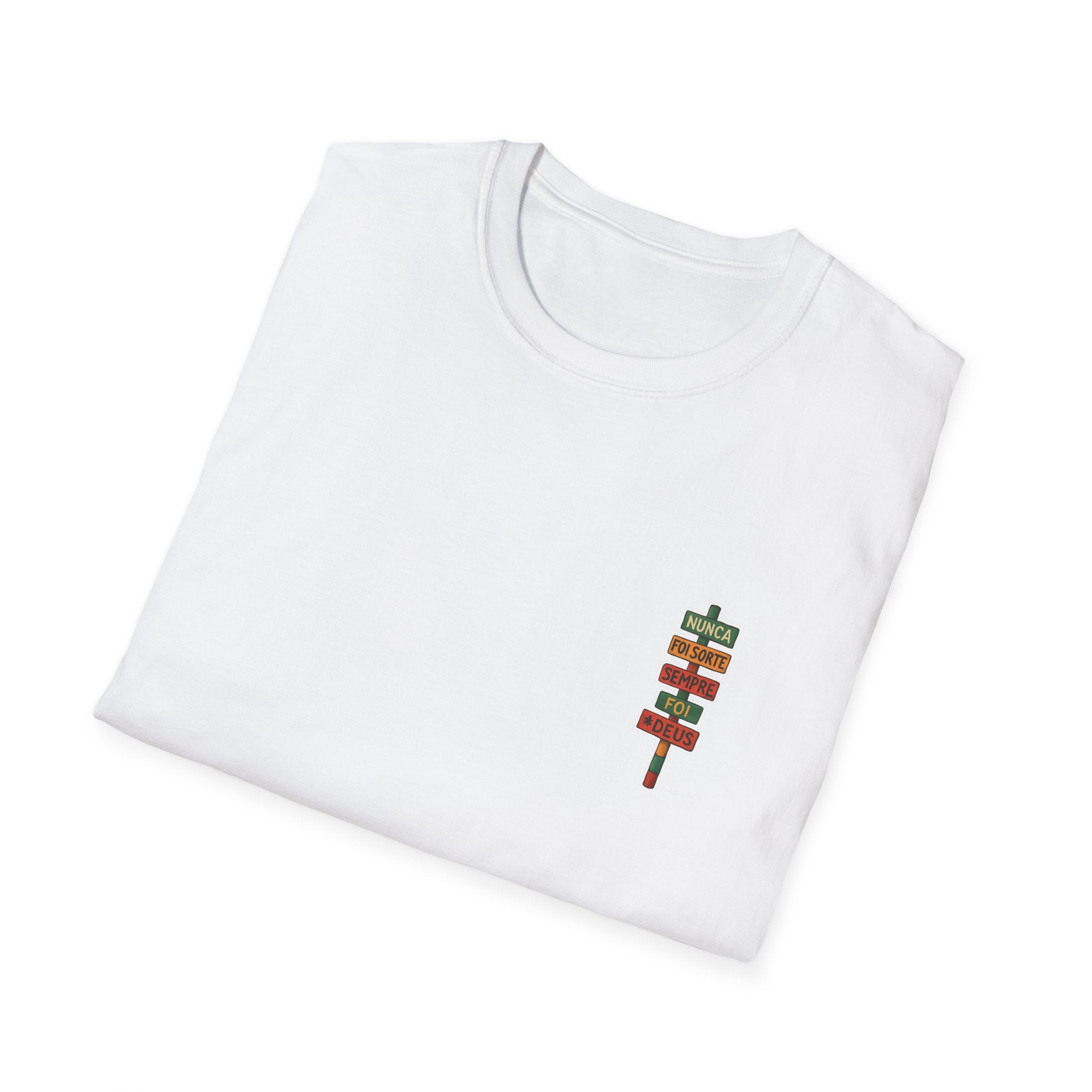 Camiseta Até O Sol - "Nunca Foi Sorte, Sempre Foi Deus"