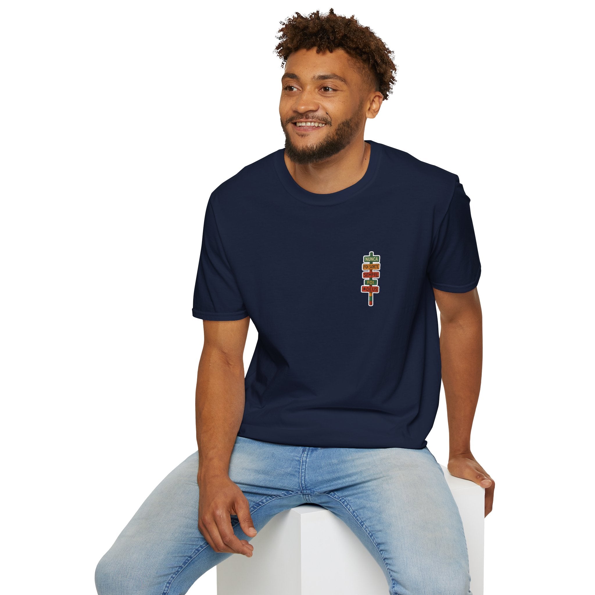 Camiseta Até O Sol - "Nunca Foi Sorte, Sempre Foi Deus"