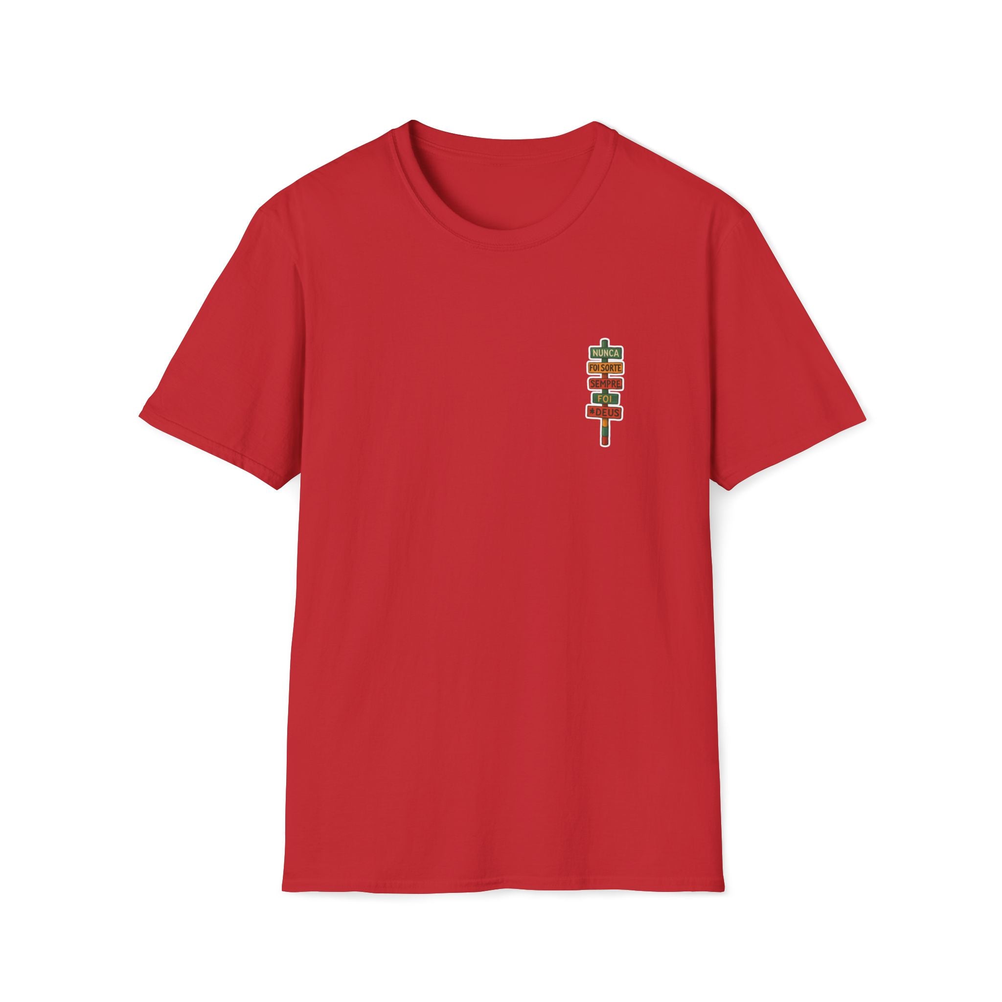 Camiseta Até O Sol - "Nunca Foi Sorte, Sempre Foi Deus"