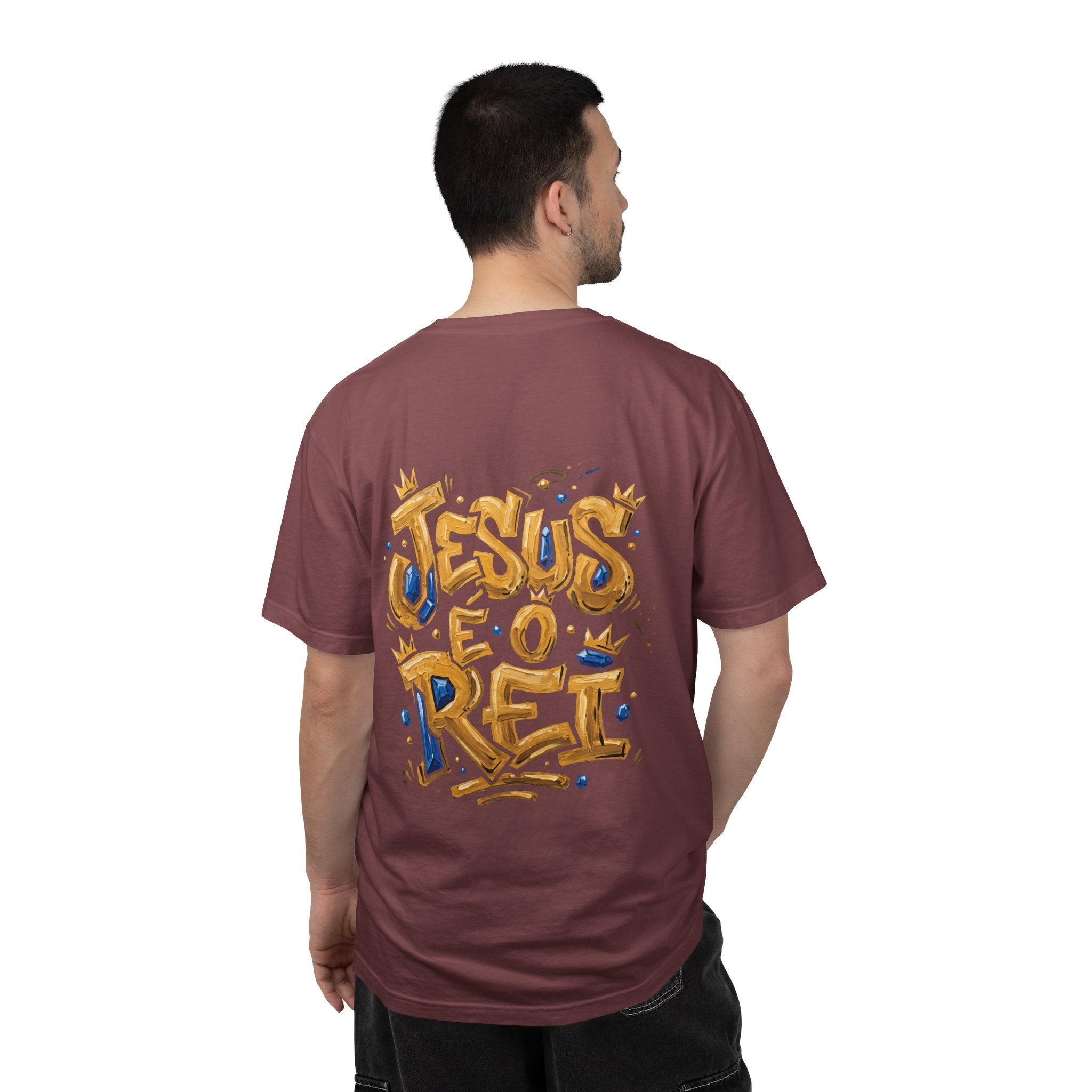 Camiseta "Jesus é o Rei"