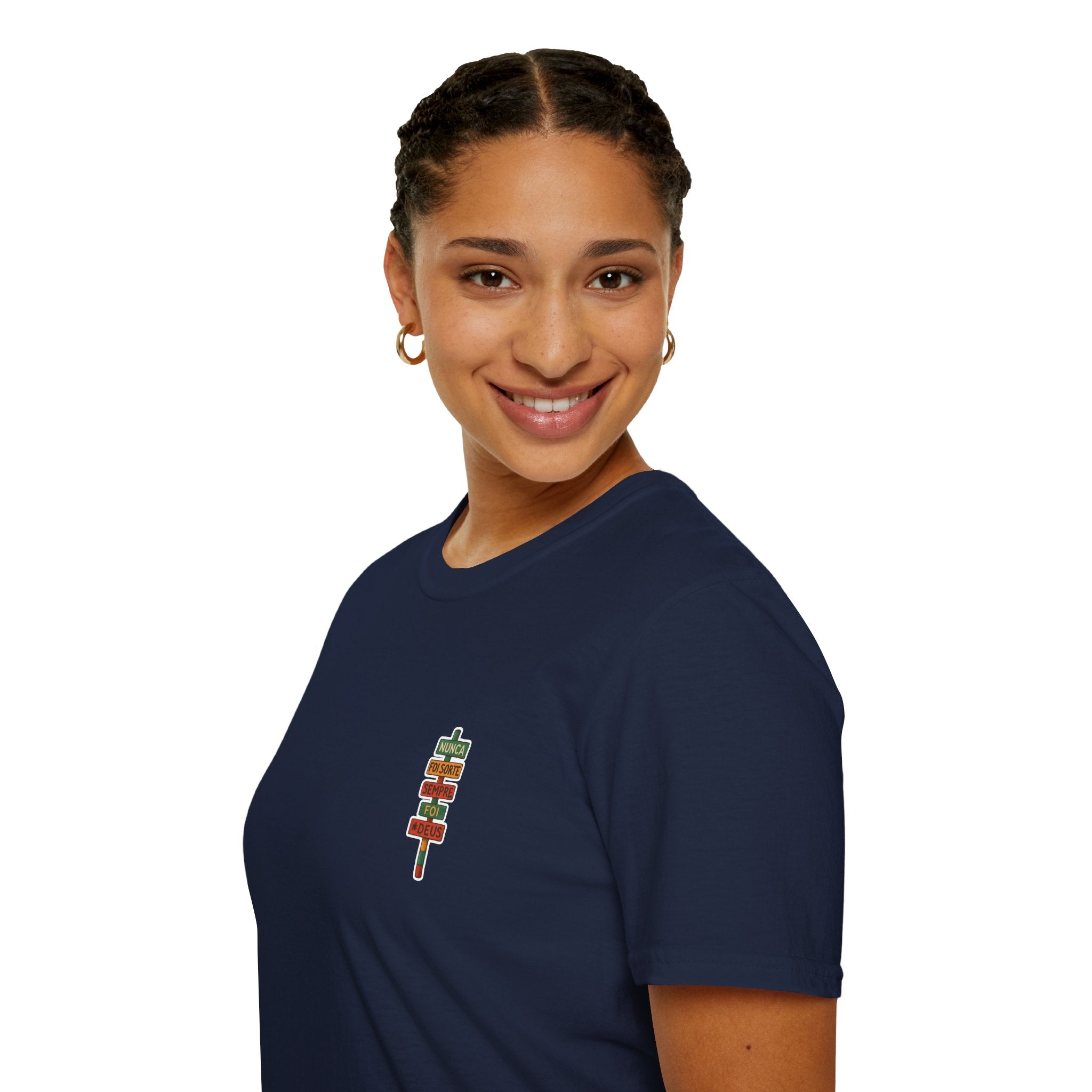 Camiseta Até O Sol - "Nunca Foi Sorte, Sempre Foi Deus"